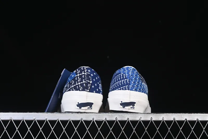 All categories Vans Vans series Vans Low Vans Old Skool 36 EK woven series Comfortable and versatile non-slip and wear-resistant casual skate shoes VN000SHXBLU